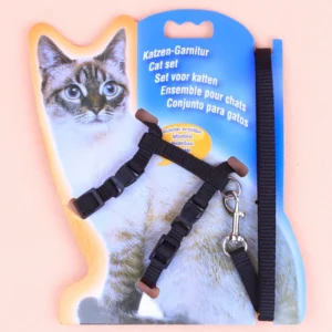 Hot-selling cat chest strap simple design traction rope high-quality nylon material sturdy and durable pet supplies - Image 4