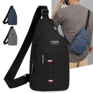 Men's Chest Bag Crossbody Bag Outdoor Sports Leisure Fashion Small Shoulder Bag