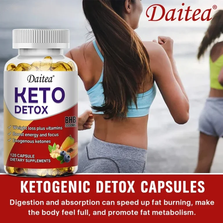 Daitea Keto Capsules - To Boost Immunity, Provide Energy and Focus | Natural Energy Production, Non-GMO, 120 Capsules - Image 4