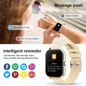 New Smart Watch 2.01 Inch HD Display Answer Make Call Message Preview Sport Modes smartwatch DIY Dial Weather Forecast Men Women - Image 3