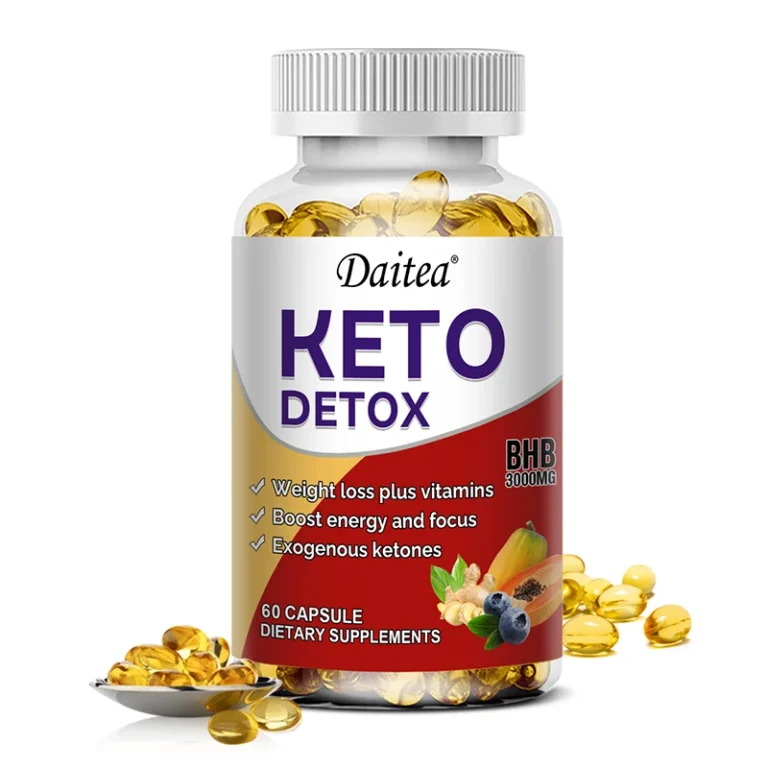Daitea Keto Capsules - To Boost Immunity, Provide Energy and Focus | Natural Energy Production, Non-GMO, 120 Capsules - Image 2