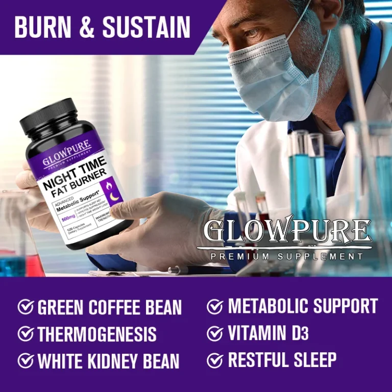 Slimming Capsule Night Time Fat Burner for Weight Loss, Boost Metabolism, Suppress Appetite Diet，Healthy Weight Management - Image 6