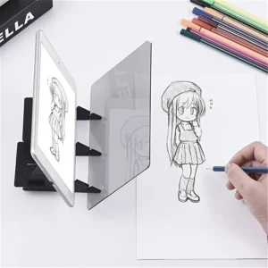 Portable Optical Drawing Copying Board Imitation Tracing With Projection Screen Learning Tool Suitable For Mobile Tablet - Image 6