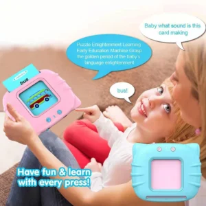 Early Education Flash Card Talking Flashcards for Kids Preschool Electronic Early Education Machine Gift Toddlers Montessori Toy - Image 3