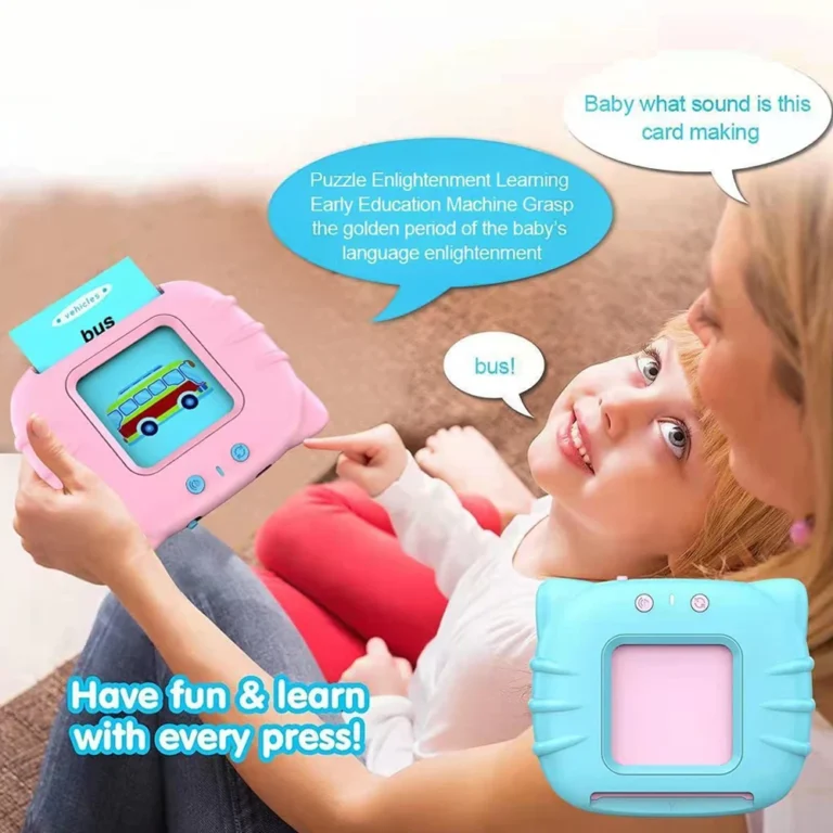 Early Education Flash Card Talking Flashcards for Kids Preschool Electronic Early Education Machine Gift Toddlers Montessori Toy - Image 3