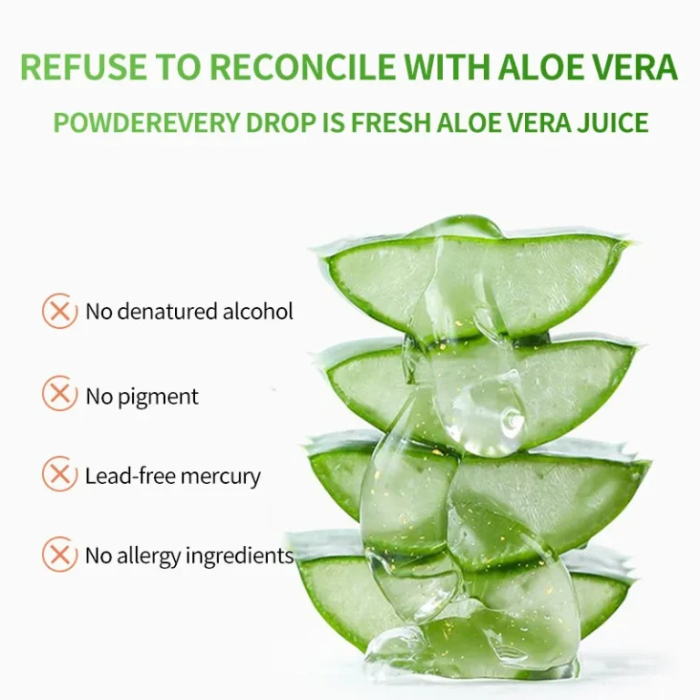 300g Aloe Vera Gel Hydrating and Moisturizing After Sun Exposure Refreshing and Non-greasy Red pomegranate Aloe Vera Gel - Image 3