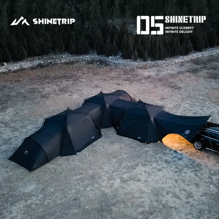 ShineTrip05 Series Oversized Quick Build Waterproof Silver Coated Canopy Sunproof Camping Auto Dome - Image 5