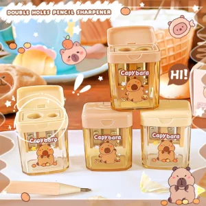 kawaii stationery back to school supplies classroom school useful accessories cute capybara pencil sharpener teacher supplies