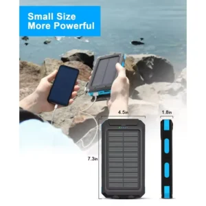 Xiaomi 50000mAh Solar Power Bank Portable Charging Poverbank External Battery Charger Strong Light LDE Light for iphone Samsung - Image 6