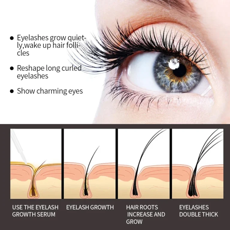 Natural Eyelash Growth Serum 15 Days Fast Eyelashes Enhancer Longer Thicker Fuller Lashes Eyebrows Lift Eye Care Products Makeup - Image 3