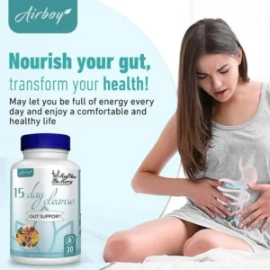 Gut and Colon Cleanse & Detox for Weight Loss-15 Day Quick Cleanser - Capsules Supplement to Flush Toxins&Boost Energy for Adult - Image 5