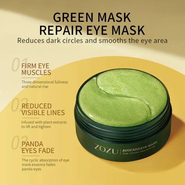 60/120 Pieces Eye Mask Avocado Gold Moisturize Firming Improve Eye Bags Eye Patches Anti Wrinkle Eye Patches for Dark Circles - Image 2