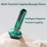 Electric Scraping Guasha Massager Cupping Therapy Massager Heating and Dredging Meridians Vacuum Negative Pressure Fat Burning