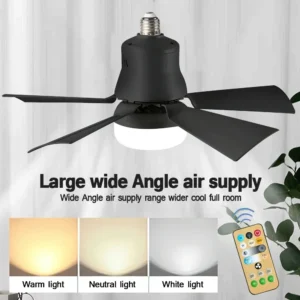 Perfect for Dimmable, Any Design with Silent Light, Installation, Remote Room! Control, Ceiling Fan Recessed - - Image 2