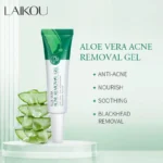LAIKOU Aloe Vera Gel Anti-aging Pore Shrinking Acne Cream Facial Moisturizing Hydrating Skin Care Products