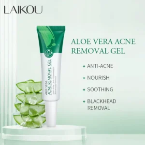 LAIKOU Aloe Vera Gel Anti-aging Pore Shrinking Acne Cream Facial Moisturizing Hydrating Skin Care Products
