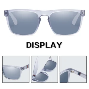 Fashion Square Vintage Polarized Sunglasses Men Women Retro Driving Fishing Sun Glasses UV400 Eyewear - Image 5