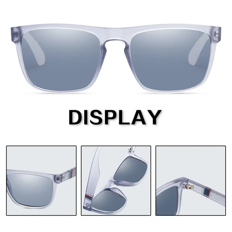 Fashion Square Vintage Polarized Sunglasses Men Women Retro Driving Fishing Sun Glasses UV400 Eyewear - Image 5