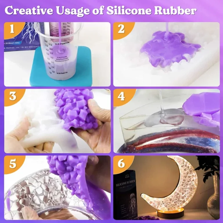 High-Performance Silicone Rubber Mold Making Kit, Fast Curing, Non-Toxic for Casting Resin, Soap, Wax, Crafts, and DIY Projects - Image 4