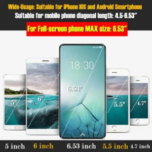 Virtual Reality VR Glasses IMAX Huge Screen 3D Glasses Google Cardboard Box VR Helmet for 4.5-6.53" Phone,Support Game Joysticks - Image 2