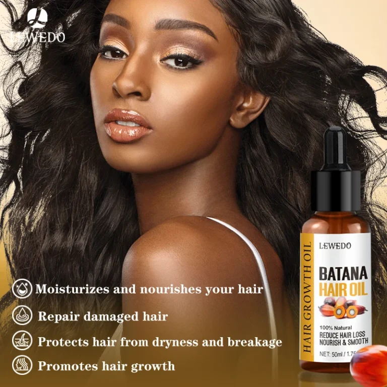 Lewedo Naturals Batana Oil Fast Hair Growth for Men Women Pure Batana Oil Nourish Shiny Hair Healthy Hair Care Anti Hair Loss - Image 4
