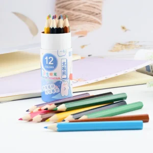 2 Set 3.5 Inch Colored Lead, Short Pencil Paint Pen Wooden Lead Pencils - Image 6