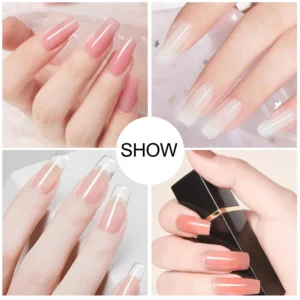 Gel Nail Polish Kit With UV Nail Lamp Electric Nail Drill Machine Soak OFF Gel Nail Kit Base&Top Coat Gel Polish Nail Tool Set - Image 6
