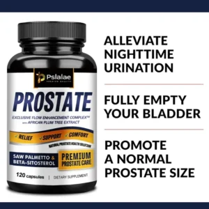 Prostate - Urinary Tract Health, Relieve Frequent Urination, Hair Growth, Bladder Support Capsules - Image 3