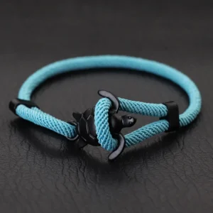 Unique Marine Turtle Bracelet Men Sliding Adjustable Rope Braclet Summer Beach Nautical Wrap Thread Braslet Leisure Pulseira - Image 5