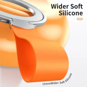 Magnetic Cell Phone Ring Holder Compatible with iPhone 12 13 14 15 Series MagSafe Removable Cell Phone Grip Kickstand - Image 4