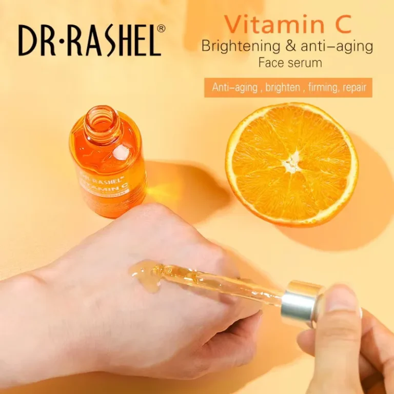 DR.RASHEL Vitamin C Liquid Hydration Moisturizing Repair Improves Skin Firmness Elasticity VC Facial Serum 50ml - Image 4