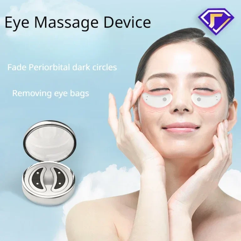Eye Massager EMS Pulse Microcurrent Relief Relieve Fatigue Massage To Reduce Dark Circles Lines Swelling Anti-Wrinkle skin care - Image 2