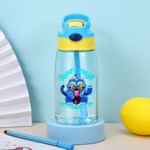 K-pop Demon Hunters Kawaii Water Cup with Draw for Boys Girls Anime Fashion Cups Students Portable Sports Water Bottle Kids Gift - Image 5