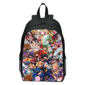 Yu Gi Oh Game King Children's Backpack Fashion Backpack for Primary, Secondary, and High School Students - Image 2