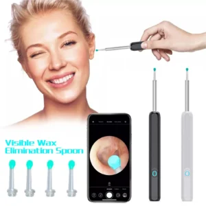 Wireless Smart Visual Ear Cleaner Otoscope Ear Wax Removal Tool With 1296P Camera Ear Endoscope Ear Tools Health Care Kit - Image 3