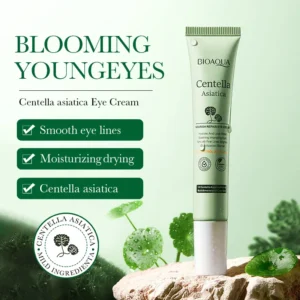 1/2/3pcs BIOAQUA Centella Asiatica Eye Cream Anti Dark Circles Removal Eye Bags Moisturizing Firming Eyes Creams Skin Care - Image 3