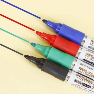 4/12 Pcs Erasable Whiteboard Markers,Colorful,Replaceable Refill Fiber Tip,For Teaching and Meeting Pen Office&School supplies - Image 4
