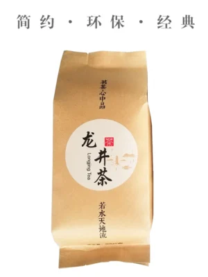 250g/500g Chinese Longjing Maojian Zipper Bags YunWu Bi Luo Chun Green Tea Recyclable Sealing No Packing Bag S M L XL Size - Image 4