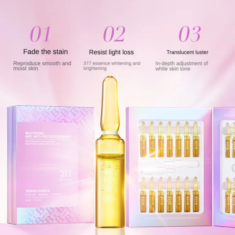 28 pcs/set 377 Whitening Ampoule Essence, Vitamin C Anti-Aging Essence, Niacinamide Brightening Essence Korean Skincare Products - Image 4