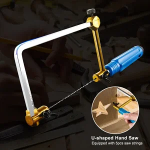 CMCP Adjustable Saw Bow U Type Saw Bow Cutting Tool For Wooden Handle Of Jewelry Saw Frame Hand Tools Jeweler's Saw Frame - Image 4