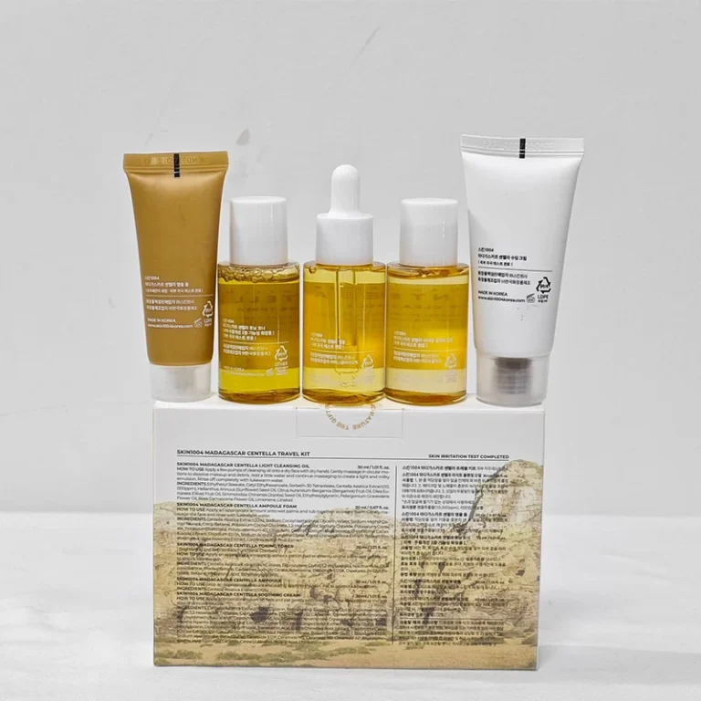 Centella Travel Travel Kit Toner Ampoule Soothing Cream Cleansing Oil Ampoule Foam Skincare Box Gift Sets Mothers Day Gifts - Image 4
