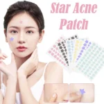 ﻿ 60pcs Star Shape Acne Patch Invisible Remove Blemish Stickers Pimple Cover Easy Apply Patches Face Treatment Skin Care