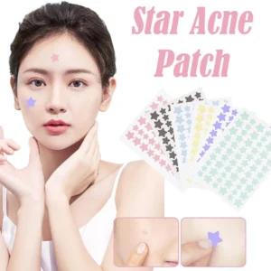 ﻿ 60pcs Star Shape Acne Patch Invisible Remove Blemish Stickers Pimple Cover Easy Apply Patches Face Treatment Skin Care
