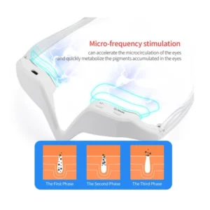 Under Eyes Red Light Therapy Massager for Reduce Dark Circles Puffiness Wrinkles Microcurrent Beauty Device - Image 4