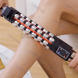 Relaxed Red Light Heated Massage Device 360 Rotating Inner Ball Muscle Relaxation Massage Roller For Whole Body Anti Cellulite - Image 5