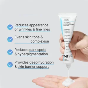 NIDA Daily Ultimate Moisturizing Cream Anti-Aging Whitening Repair Redness Essence Repairing Calming Pore Moisturizer Skin Care - Image 5