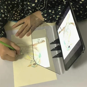 Portable Optical Drawing Copying Board Imitation Tracing With Projection Screen Learning Tool Suitable For Mobile Tablet - Image 3