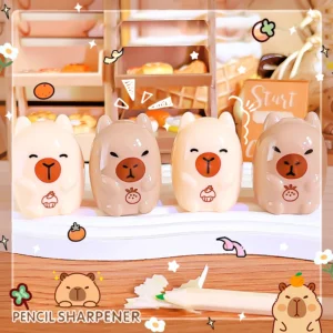 Aesthetic kawaii Pretty stationery creative Office supplies back to School supplies capybara pencil sharpener For school