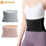 Unisex Winter Thicken Plush Lumbar Support Belt Waist Warmer Premium Kidney Binder Back Brace Stomach Wrap Abdominal Protector