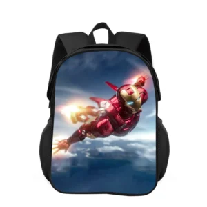 Iron Man Backpack Super Heroes Mochila Large Capacity Backpack School Supplies School for Boys Girls Best Gift